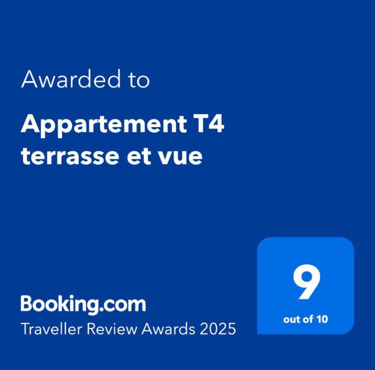Appartement T4 Terrasse Et Vue 伊斯特尔 外观 照片